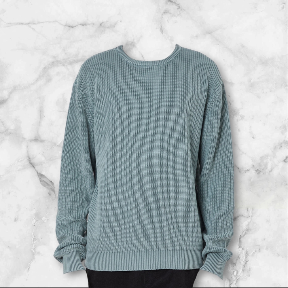 Swell Sweater Gray Green Katin